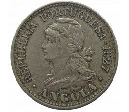 Ангола 20 сентаво (4 макута) 1927 г.
