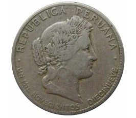 Перу 20 сентаво 1919 г.