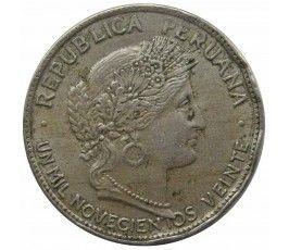 Перу 10 сентаво 1920 г.