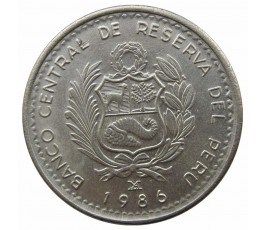 Перу 5 инти 1986 г.