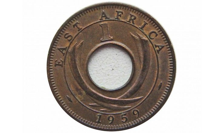 Британская Восточная Африка 1 цент 1959 г. KN