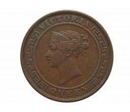 Цейлон 1 цент 1870 г.