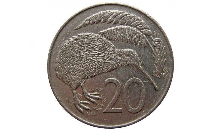 Новая Зеландия 20 центов 1982 г.