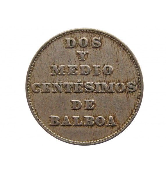 Панама 2 1/2 сентесимо 1929 г.