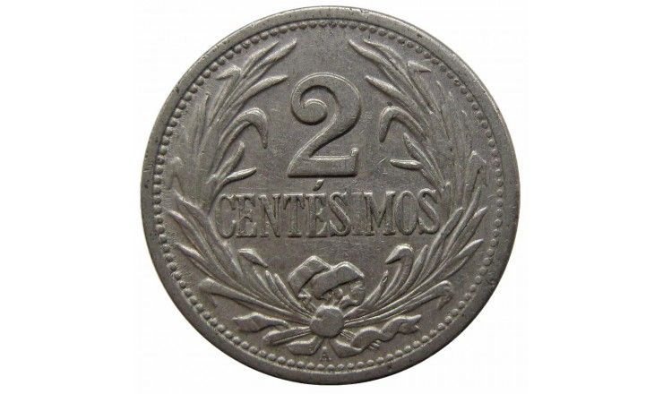 Уругвай 2 сентесимо 1936 г. Уругвай 2 сентесимо 1936 г.