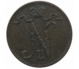 Финляндия 1 пенни 1909 г.
