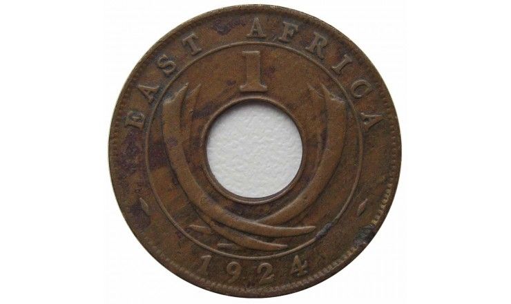 Британская Восточная Африка 1 цент 1924 г. Британская Восточная Африка 1 цент 1924 г.