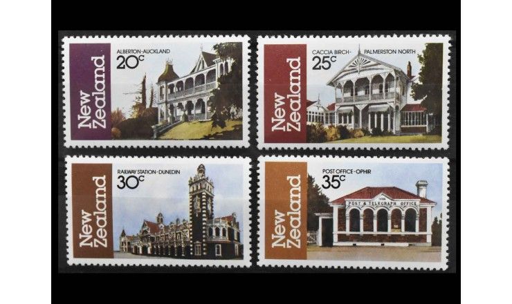Новая Зеландия 1982 г. "Новозеландская архитектура"