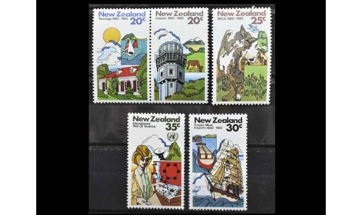 Новая Зеландия 1982 г. "Юбилеи и события"