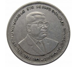 Маврикий 1 рупия 1990 г.