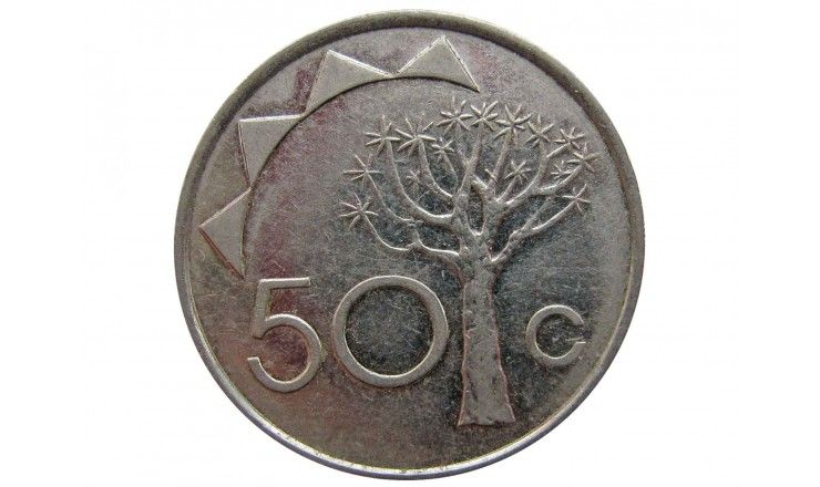 Намибия 50 центов 2010 г.