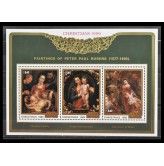 Острова Кука 1986 г. "Рождество: Картины Рубенса"