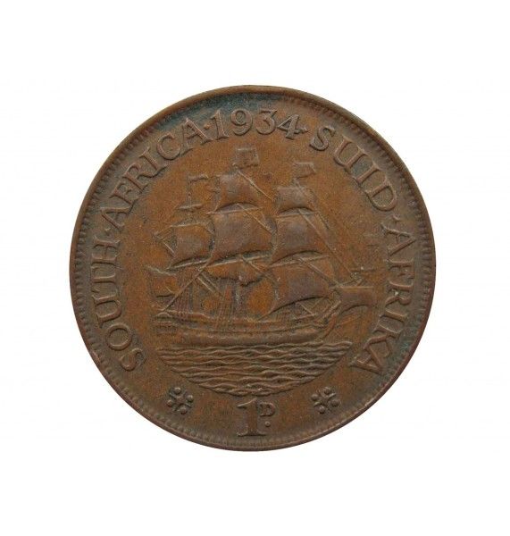 Южная Африка 1 пенни 1934 г.