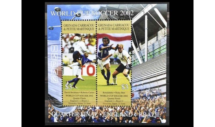 Гренада Карриаку и Петит Мартиник 2002 г. "Чемпионат мира по футболу, Япония и Южная Корея"