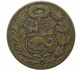 Перу 1/2 соля 1943 г. S