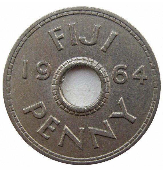 Фиджи 1 пенни 1964 г.