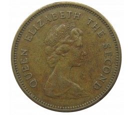 Гонконг 50 центов 1977 г. Гонконг 50 центов 1977 г.