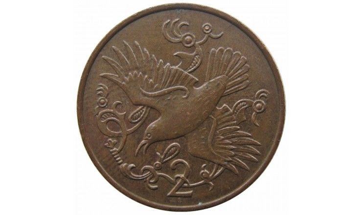 Остров Мэн 2 пенса 1981 г. AB