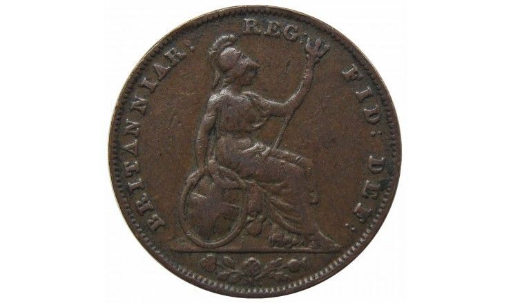 Великобритания 1 фартинг 1839 г.