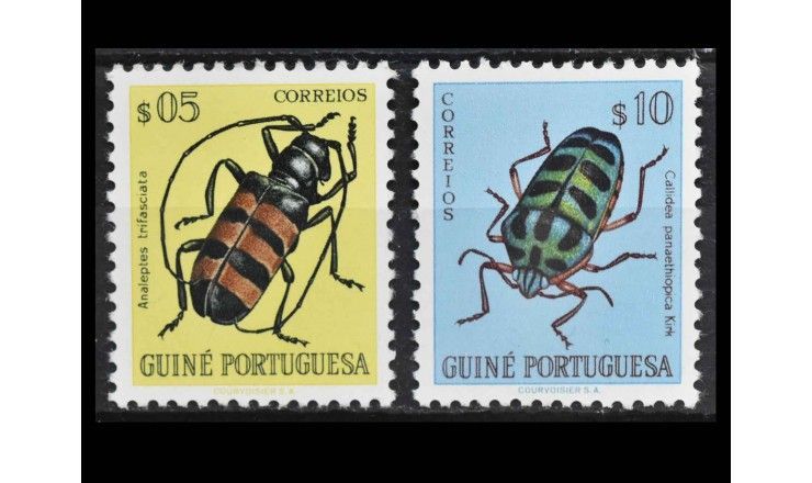 Португальская Гвинея 1953 г. "Жуки"