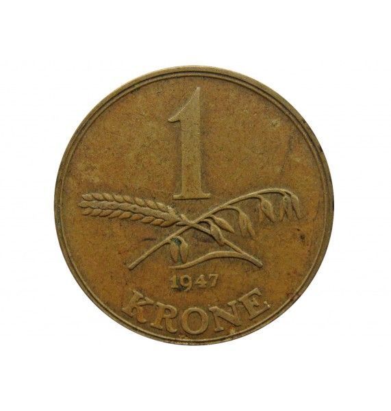 Дания 1 крона 1947 г.
