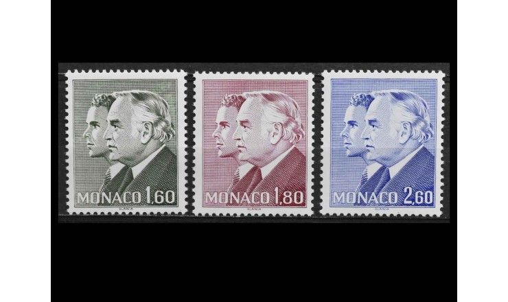 Монако 1982 г. "Князь Ренье III и Принц Альберт"