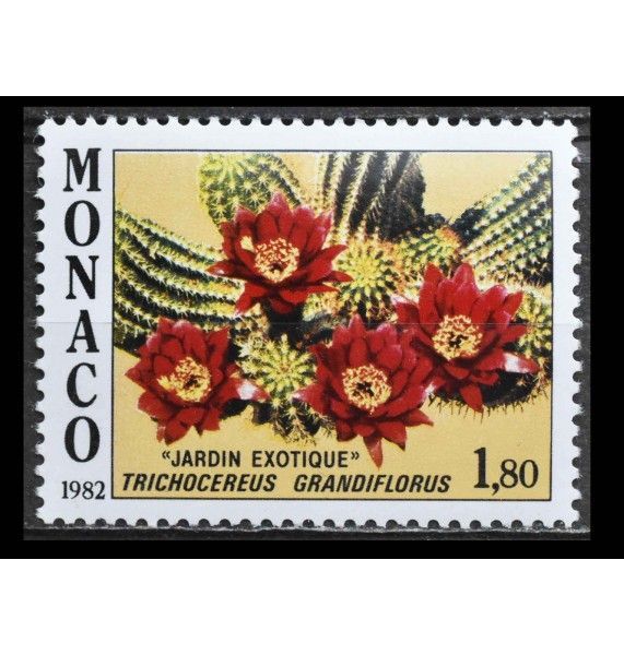 Монако 1982 г. "Экзотические растения"