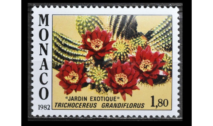 Монако 1982 г. "Экзотические растения"