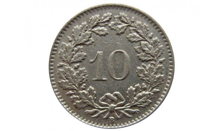 Швейцария 10 раппен 1959 г.