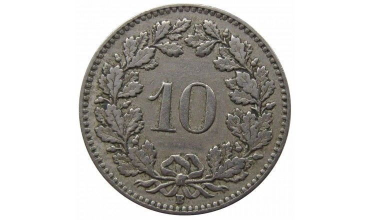 Швейцария 10 раппен 1928 г.