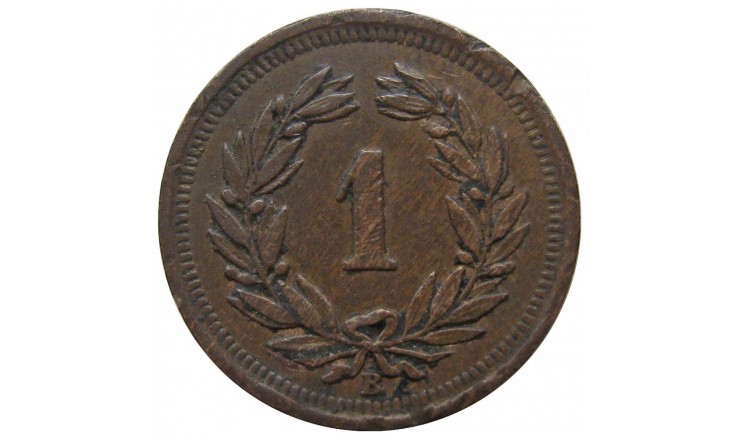 Швейцария 1 раппен 1930 г.