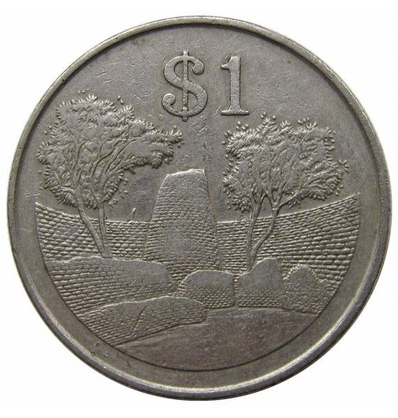 Зимбабве 1 доллар 1980 г.