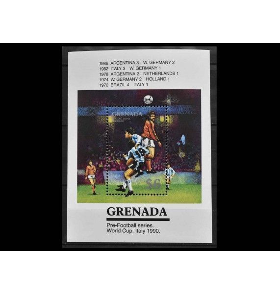 Гренада 1989 г. "Чемпионат мира по футболу 1990, Италия" Гренада 1989 г. "Чемпионат мира по футболу 1990, Италия"