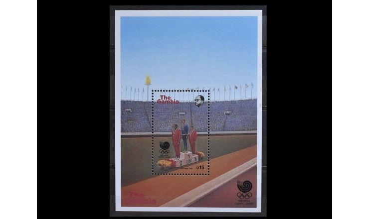 Гамбия 1988 г. "Летние Олимпийские игры 1988 г. в Сеуле"