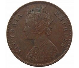 Индия 1/4 анны 1891 г.
