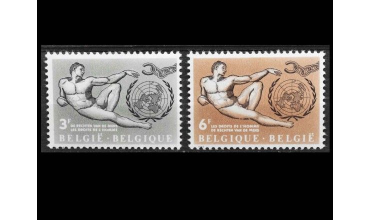 Бельгия 1962 г. "Права человека"