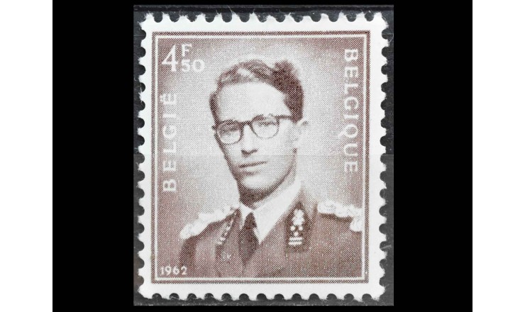 Бельгия 1962 г. "Король Бодуэн, тип "Маршан"
