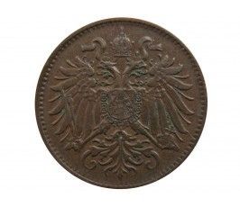 Австрия 2 геллера 1893 г.