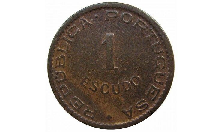 Мозамбик 1 эскудо 1953 г.