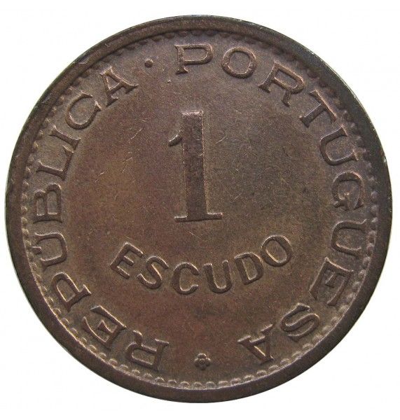 Мозамбик 1 эскудо 1969 г.
