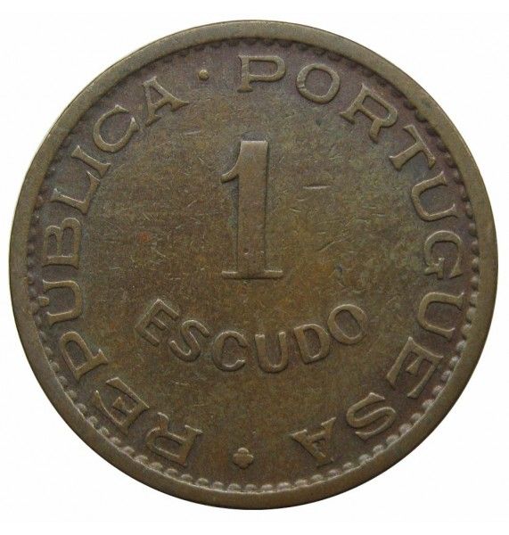 Мозамбик 1 эскудо 1963 г.