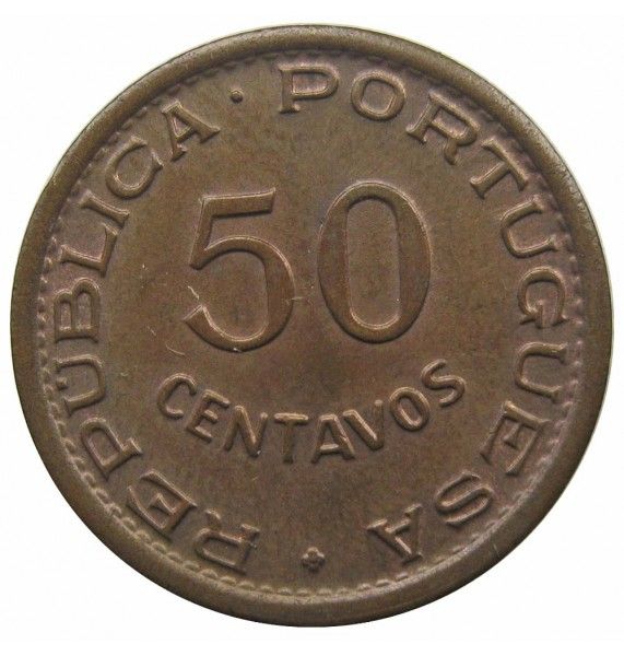 Ангола 50 сентаво 1961 г.