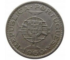 Ангола 2,5 эскудо 1969 г.
