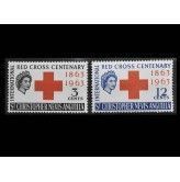 Сент-Кристофер-Невис-Ангилья 1963 г. "Столетие Красного Креста"