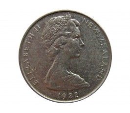 Новая Зеландия 5 центов 1982 г.