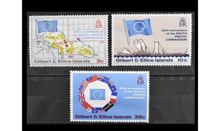 Острова Гилберта и Эллис 1972 г. "Южнотихоокеанская комиссия" Острова Гилберта и Эллис 1972 г. "Южнотихоокеанская комиссия"
