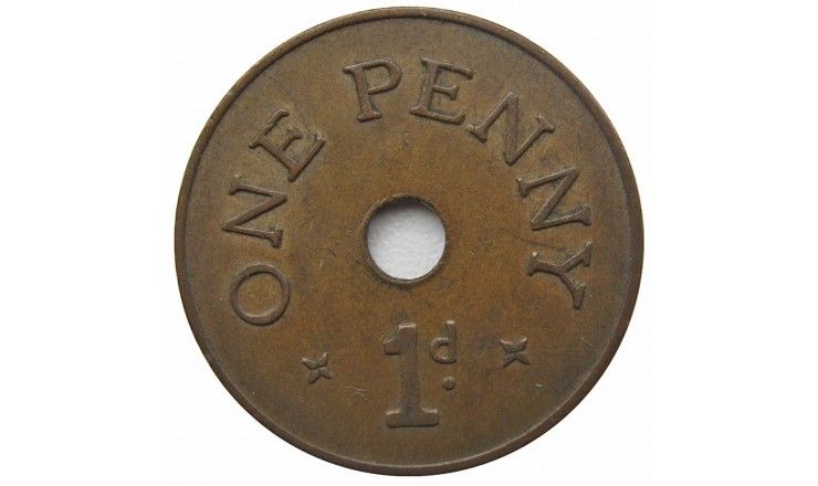 Замбия 1 пенни 1966 г.