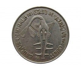 Западно-Африканские штаты 100 франков 1975 г.