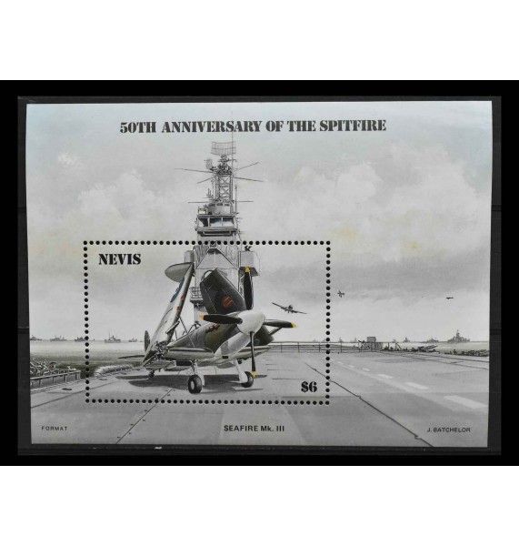 Невис 1986 г. "50-летие "Спитфайра" Невис 1986 г. "50-летие "Спитфайра"