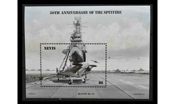 Невис 1986 г. "50-летие "Спитфайра"